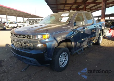 2021 Chevrolet Silverado 1500 2Wd Short Bed Wt z USA, uszkodzony, nr VIN 3GCPWAEHXMG287589
